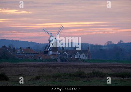 Cley-next-the-Sea, cley Mühle, North Norfolk, England Stockfoto