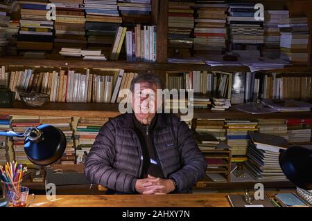 Frankreich, Yonne (89), La Puisaye, Ldie französische Schriftsteller Denis Grozdanovitch Stockfoto