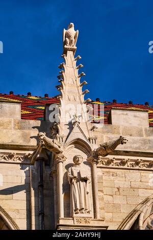 Frankreich, Burgund, Yonne, Sens, Kathedrale Saint-Etienne Stockfoto