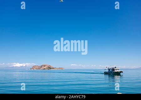 Insel Akdamar Stockfoto