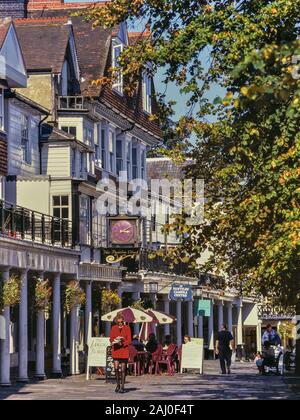 Die Pantiles. Royal Tunbridge Wells. Kent. England. UK Stockfoto