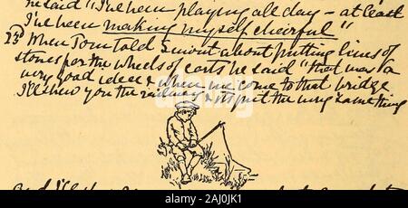 Stevenson's Baby Buch; wird der Datensatz der Sprüche und Taten von Robert Louis Balfour Stevenson, Sohn von Thomas Stevenson, C.e und Margaret Isabella Balfour oder Stevenson. * 9 cz tihtrfejL (JfUx**.* - Uytl^C %U* -^C^&C $ Ul 6 l & 4 J&£ - Cc^C 3° J9SS2. Stockfoto