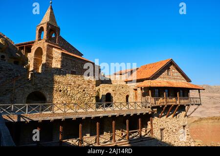 Georgien, Kaukasus, Kachetien, Davit Gareja, Lavra Kirche Stockfoto