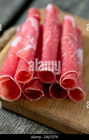 Coppa di Parma-Schinken Stockfoto