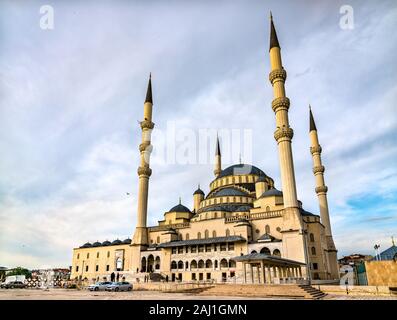 Kocatepe Moschee, die größte Moschee in Ankara, Türkei Stockfoto