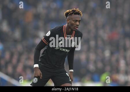 1. Januar 2020, American Express Gemeinschaft Stadium, Brighton und Hove, England; Premier League, Brighton und Hove Albion v Chelsea: Tammy Abraham (9) der FC Chelsea Credit: Phil Westlake/News Bilder Stockfoto