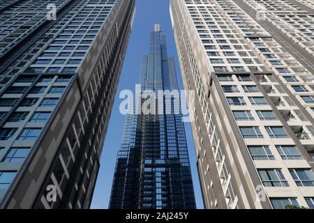 81 Sehenswürdigkeit, eine super-hohen Wolkenkratzer, 461 m, Ho Chi Minh City, Vietnam, Indochina, Südostasien, Asien Stockfoto