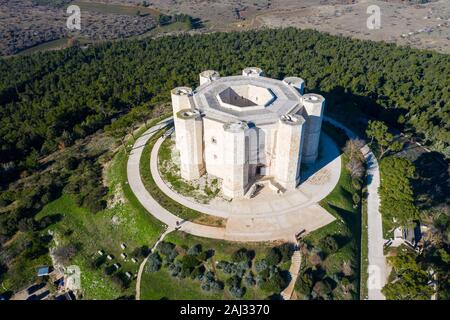 Castel del Monte, Apulien, Italien Stockfoto