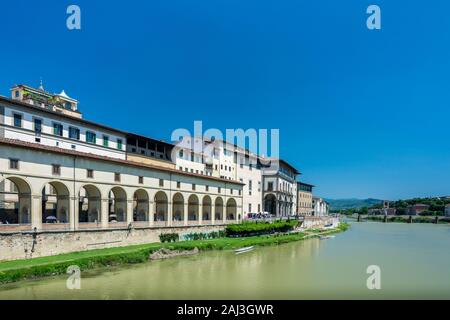 Florenz, Italien - Juni 5, 2019: Florenz ist die Hauptstadt der Region Toskana in Italien. Zieht es Millionen von Touristen jedes Jahr, und UNESCO Stockfoto