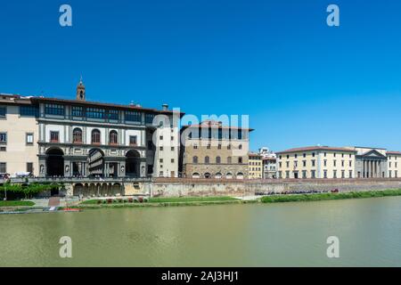 Florenz, Italien - Juni 5, 2019: Florenz ist die Hauptstadt der Region Toskana in Italien. Zieht es Millionen von Touristen jedes Jahr, und UNESCO Stockfoto