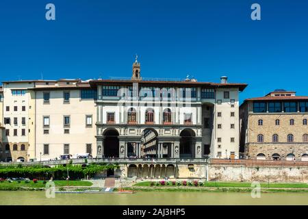 Florenz, Italien - Juni 5, 2019: Florenz ist die Hauptstadt der Region Toskana in Italien. Zieht es Millionen von Touristen jedes Jahr, und UNESCO Stockfoto