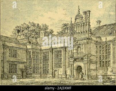 Gazette des beaux-arts.t fait venir Le sculpteurflorentin S. Torregiâno, pour Lui confier Le tombeau de Henri VII àWestminster, et malgré quelques autres Travaux exécutés par desétrangers, Mesz à partir de la seconde moitié du xvie siècle seulementque Lon peut réellement dater le Beginn de la Renaissanceanglaise. Ein ce Moment les éléments Classiques apparaissent dans lescompositions Architecturales. Rapportés dItalie par John shute, architecte de la Reine Elisabeth, et plus importés des Pays voisins, depuis longtemps Déjà dominés par les Souvenirs de lantiquité, 1. Daprès la Nomenklatur Stockfoto