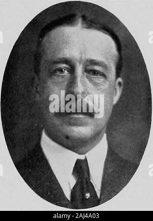 Empire State Honoratioren, 1914. WM. BRADLEY RANDALL Finanzier, Direktor Banken. Trust Co. s und andere Unternehmen in New York City. NEV/Tonne E. STOUT Börsenmakler, Firma Stout & Co., Banker und Broker New York City Stockfoto