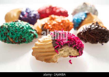 Leckere italienische Cookies Stockfoto