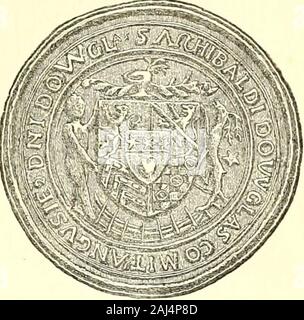 Eine Geschichte des Hauses der Douglas von den frühesten Zeiten bis in die Legislative der Union von England und Schottland. e; iii.215. In 18 S3 Ich war bei der Eröffnung von einem überdachten Grab in der choirof die Ruine der Kathedrale von whithorn. Eine solide Stein Witliin coflinbelow waren zwei Skelette, ein Wesen, das von einem sehr hohen mächtigen Mann. Thedecoration der Haube entspricht dem 15. Jahrhundert Stil, und possiblywe gesehen hier die sterblichen Überreste von Bell-Kat. Charakter der BELL-THE-CAT 45 Aktionen, nüchtern und moderat in seinen Wünschen. . Eine faulthe hatte, dass er zu viel war zu Wom Stockfoto