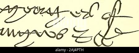 Eine Geschichte des Hauses der Douglas von den frühesten Zeiten bis in die Legislative der Union von England und Schottland. f Cessford, Vorfahren der Herzöge von Rox-burgh;^Kirriemuir er zu seinem Onkel anvertraut. Sir Robert Ads von Pari. Scot., II.43. - Pitscottie, ich. 153. ^Eraser, iii.7 S,? Original Besserungsschein bei Etagen, von Fraser, II.56, Anm. zitiert. VOL. Ii. B i 8 DAS HAUS DER Douglas Graham von Auld Montrose / Mit welchen er auch erfolgt anescambion der Länder der Earl-Stradichty und Balergus, Teilder alten Angus, für Ewesdale, in Neu-isenburg. Am wichtigsten von allen, Herr Hamilton des Cadz Stockfoto