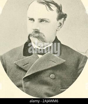 Eine Geschichte von Thomas Canfield und von Matthew Camfield, mit einem Stammbaum der Nachkommen in New Jersey. FRANCIS A. CANFIELD. 1832-1876 65 und Holz landet in Morris und Sussex County, New Jersey. Im Jahre 1791, er abonniert^ £ 25 für Morris Akademie Lager. Im Jahre 1792, mit Jacob Losey er ein Damm gebaut, Schmiede, Walz- und Längsteilanlagen millsand ein Nail Factory in Dover, New Jersey im Jahre 1793 wurde er einer der themanagers verantwortlich für den Bau der neuen PresbyterianChurch Gebäude in Morristown, New Jersey im Jahre 1795 war, war er der seniorpartner der Kanzlei Israel & David S. Canfield, Kaufleute inMorristown. Im Jahr 1799 er Stockfoto