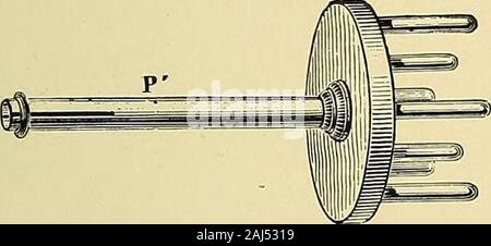 Ein Handbuch der praktischen medizinischen Elektrizität: Der Röntgen strahlen und Finsen Licht. Stockfoto