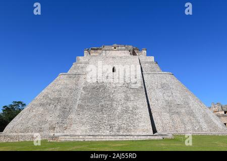 Maya Archäologische Stätte Uxmal, Yucatan, Mexiko Stockfoto