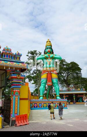 Kuala Lumpur, Malaysia - 9 November, 2019: Schöne Hinduismus Kunst am Batu Höhlen. Dies ist der berühmte Reiseziele in Kuala Lumpur, Malaysia Stockfoto