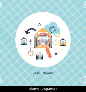 E-Mail Marketing Symbol lieferbar Abbildung: Stockfoto