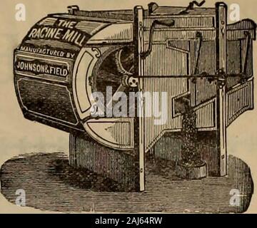 Südliche Pflanzmaschine: Praktische und progressiven Landwirtschaft, Gartenbau, Trucking, live Stock und dem Kamin gewidmet. CAHOON Samen säen. MICHIGAN Rad - barrow Sowers. S3 Sy/%! 8 & lffi ¥ & M.. Der Lyons verbesserte Gebläse. Stockfoto