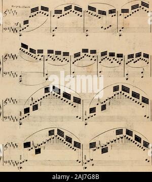 Concertino harpe avec acct d'orchestre Gießen, op 34. ^ --"* - 4 * Vr^^ * ^ = Wr3::. fgM! Stockfoto