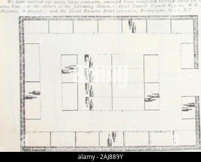 Wrinch & Söhne Garten Möbel und Requisiten. . Preise"&gt; n ap llcatlon ich in i i T. COPYRIGHT - EINGETRAGEN BEI SI HALLE. 40 SCHMIEDEEISERNE TÜR ODER GARTEN SCHABER. Flasche Carrier. Stockfoto