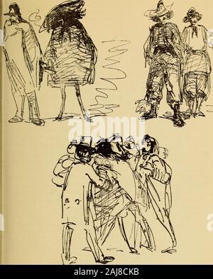 Das Leben von James McNeill Whistler,. sionallyhe kam, um uns zu sehen, im Atelier in Notre-Dame-des-Champs. Whistler war intim für eine Weile mit Sir Edward J. Poynter, whoscarcely scheint ihn verstanden zu haben. Auf Poynter Whistler wasthe Leerlauf Lehrling. In seiner Rede bei der ersten königlichen AcademyBanquet (30. April 1904) nach whistlers Tod, Poynter sagte: geworfen sehr eng in Whistlers Unternehmen in frühen Tagen, Iknew ihn gut, wenn Er war Student in Paris - das heißt, wenn er couldbe aufgerufen, ein Student, der meines Wissens während der zwei oder threeyears wenn Ich war mit ihm verbunden sind, kaum so viele ergebene Stockfoto