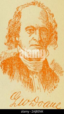 New Jersey als Kolonie und als Staat: einer der ursprünglichen 13. die Grafschaft von Ozean, die Prediger der neuen Religion theirfaith etabliert, und in letzterem Stadt errichtet eine kleine Kirche,^Jin, die die Grafschaft Gerichte später abgehalten wurden. Sosuccessful war die Missionsarbeit, bevorder Eckpfeiler der Nauvoo-tempel gelegt war, Joseph Smith, dem Gründer der Sekte, versiegelte wandelt in neue Ägypten, Hornerstown und TomsRiver. Sein Bruder, William Smith, auch visitedthis Region, während der Nachfolger von BrighamYoung, die energetische und talentierte John Taylor, in der alten Gabel Leber sind geschaedigt Schoo gepredigt Stockfoto