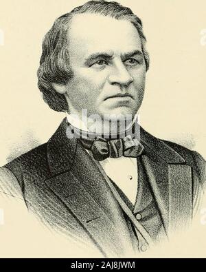 Porträt und biographische Album von Hecht und Calhoun County, Illinois.. . Nation, und er endlich fiel ein victimto einer von Ihnen. April 14, 1865, he, mit Gen. Grant, wurde dringend aufgefordert, Fords Theater zu besuchen. Itwas mitgeteilt, daß Sie anwesend sein würden. Gen. Grant, jedoch die Stadt verlassen. Präsident Lincoln, ing, witli seine charakteristischen Güte des Herzens, würde thatit eine Enttäuschung sein, wenn er sie ausfallen, nur sehr widerwillig zugestimmt. Während andie Zuhören spielen ein Schauspieler mit dem Namen John Wilkes Boothentered den Kasten, in dem der Präsident und die Familie wereseated, und feuerte ein Bullet ich Stockfoto