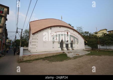 Nandadulal Mandir. Chandan Nagar, Hooghly, West Bengal. Indien. Stockfoto