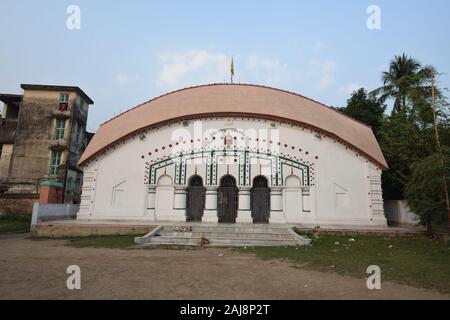 Nandadulal Mandir. Chandan Nagar, Hooghly, West Bengal. Indien. Stockfoto