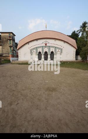 Nandadulal Mandir. Chandan Nagar, Hooghly, West Bengal. Indien. Stockfoto