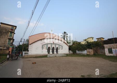 Nandadulal Mandir. Chandan Nagar, Hooghly, West Bengal. Indien. Stockfoto