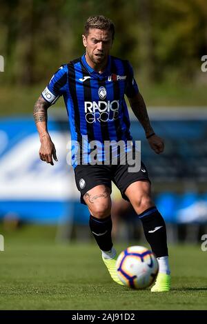 Clusone, Bergamo, Italien. 21. Juli, 2019: Alejandro Gomez von Atalanta BC in Aktion während der Saison Fußball-Match zwischen Atalanta BC und AC Renate. Atalanta BC gewann 6-0 über AC Renate. Credit: Nicolò Campo/Alamy Live Neue Stockfoto