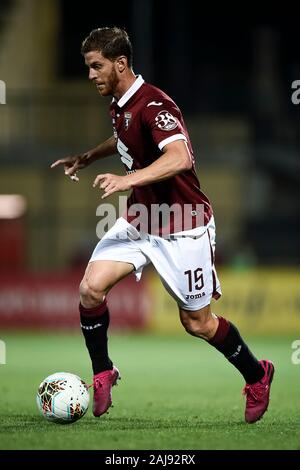 Alessandria, Italien. 25. Juli, 2019: Cristian Ansaldi von Torino FC in Aktion während der UEFA Europa League zweite Qualifikationsrunde Fußballspiel zwischen Torino FC und Debrecen VSC. Torino FC gewann 3-0 über Debrecen VSC. Credit: Nicolò Campo/Alamy Live Neue Stockfoto