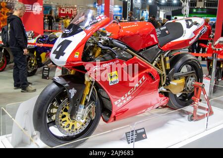 Carl Fogartys Ducati 916 SPS F97 aus dem Jahr 1997 Stockfoto