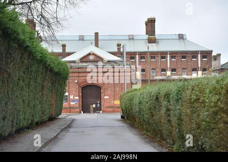 Der Haupteingang zum HM Gefängnis Norwich, in der Knox Road, Norwich, Norfolk. PA-Foto. Bild Datum: Freitag, 3. Januar 2020. Photo Credit: Nick Ansell/PA-Kabel Stockfoto