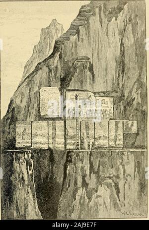 Die Denkmäler und das Alte Testament: Evidenz aus alten Aufzeichnungen. Die Entdeckungen der Bottaand Layard in die Dämme in Khorsabad und Nim-roud zeitgleichen wurden mit einem anderen und equallyor mehr bemerkenswertes Ereignis. Orientalische Gelehrte in Deutschland, Frankreich, Skandinavien und andere Länder hatten ihren Verstand thewedge zu lösen - Sprache der alten Persien. Durch kluge guessingonly haben Sie ein paar Ergebnisse der Wert ankommen. Novery erhebliche Fortschritte gemacht, jedoch, bis ayoung Engländer, ein Offizier der persischen Armee, Henry C. Eawlinson, eine Entdeckung im Jahre 1835 in theZagros Berge. Hier fand er ein Stockfoto