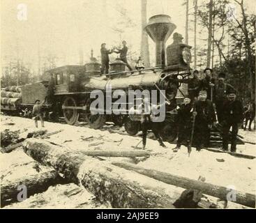 Geschichte der Bay County, Michigan, und Vertreter der Bürger;. Sägewerk KERN MANUFACTURINGCOMPANY, Bay City. W. S.. Stockfoto