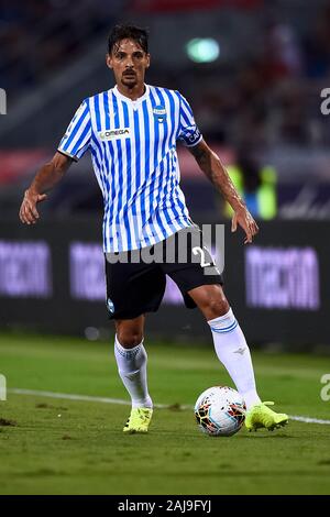 Bologna, Italien. 30. August 2019: Felipe von SPAL in Aktion während der Serie ein Fußballspiel zwischen FC Bologna und SPAL. FC Bologna gewann 1-0 über SPAL. Credit: Nicolò Campo/Alamy Nachrichten Stockfoto