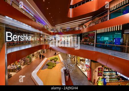 East Side Mall, Tamara-Danz-Straße, Friedrichshain, Berlin, Deutschland Stockfoto