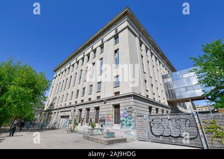 Berghain, Am Wriezener Bahnhof, Friedrichshain, Berlin, Deutschland Stockfoto