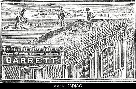 Trow's Allgemeines Verzeichnis der Stadtteile von Manhattan und Bronx, New York. Schiefer, Ziegel, Teer und Slar Roofim 221-231 East 77th St, NEW YORK Asbest Bedachungs- & Mfg Co, 280 Av BAsphalt bereit Roofing Co, 9 Kirche R45 Atlantic Metall 4 Tar Roofing Co, 100 E 106 TOiTliT,?.? ?•?,; -? • -?, TEL. 4245 HARLEM 1i ATLANTIC METALL- und TAR ROOFING CO. ZINN, TAB, V KUNSTSTOFF. X-Schiefer und GRAVELr..?:, repariert und durch das Jahr: Oberlichter, * Garantiert;&gt;. Dachrinnen, - Führer, etc.. Ro. qis; Repariert &Lt;,??::?? •: ?, Und Malte ein^ SpecisUy.-100 E: 106th Street - NEMT YORK B4C Roofing Co, 33 Union eq W R96 Stockfoto