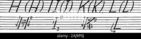 Beschriftung für Konstrukteure, Ingenieure und Studenten; ein praktisches System von Freehand Beschriftung für ausführungszeichnungen. zweiter Platz von unten. Der kurze Dritte 11. Hub des E sollte sHghtly oberhalb der Mitte der Buchstabe sein, und sollte nicht zu kurz sein. Die twodown - Anschläge des Buchstaben H, Abb. 13, sollte ex werden exakt parallel, und die horizontalen Anschlag sollte madeas richtet für den dritten Schlag der E. Wenn die capi-Tal ich ist es, durch einen niedrigeren Fall 1 befolgt werden, zwei shorthorizontal Anschläge auch Länge und Projektion nach oben andbottom hinzugefügt werden können. Die secondstroke des letterFig. 13. Stockfoto