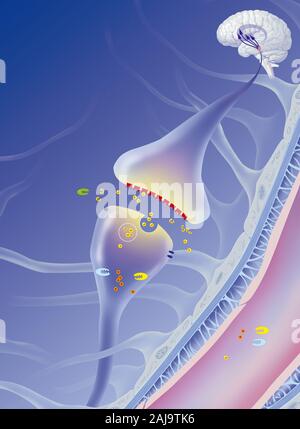 Parkinson Krankheit Stockfoto