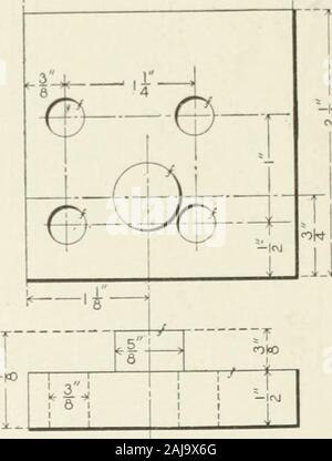 Cyclopedia Maschinenbau; eine allgemeine Nachschlagewerk Chefredakteur Howard Monroe Raymond unterstützt von einem Korps der mechanische Ingenieure, Techniker und Designer der höchsten professionellen stehen. Für das) kation der Löcher, es wird davon ausgegangen, dass Sie gleichermaßen sind spacedaround dieses Kreises. Abb. 2l Zeigt tliis. Wenn die Löcher noteipially im Kreis angeordnet sind, Sie inFig niay er wie in der Abbildung gezeigt. 22. ]) Iametei-s von Kreisen und Kreisbögen, greaterthan Halbkreise, sollte eher als gegeben werden, Radien, Hütte, wenn die arcof der Kreis weniger als Stockfoto