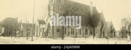 Geschichte der Bay County, Michigan, und Vertreter der Bürger;. TRINITY Protestant Episcopal Church, Bay City. E.S. Stockfoto