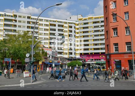 Kreuzberger Zentrum, Kottbusser Tor, Kreuzberg, Berlin, Deutschland Stockfoto